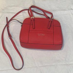 Guess Red Bag with Crossbody Strap